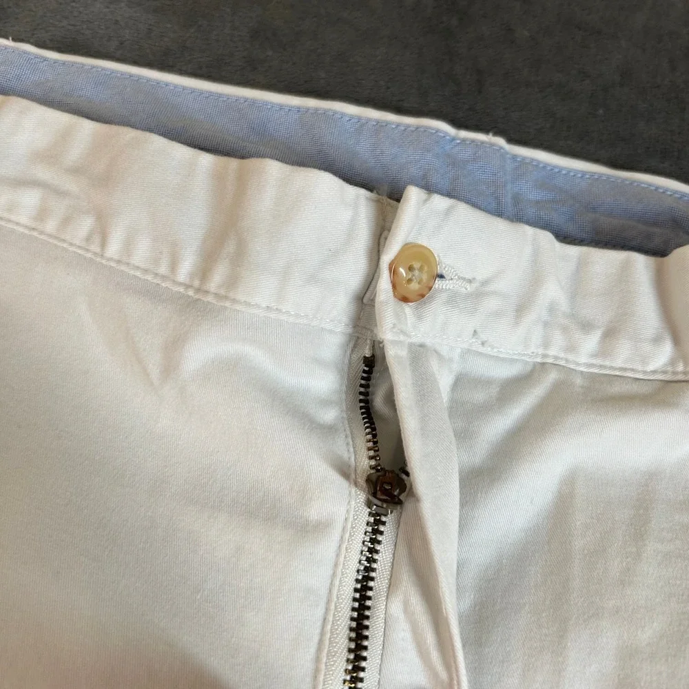 Polo Ralph Lauren Chino Shorts Flat‎ Front Classic Fit Light Beige Mens 50